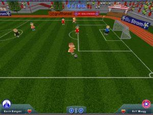Abbildung 1: Hier setzt der FC Halde 04 zum Torschuss an.