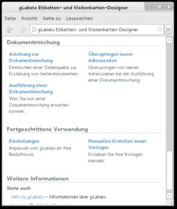 Abbildung 4: Das Layout des neuen Benutzerhandbuchs erinnert an ein Wiki.