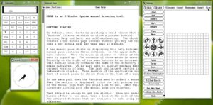 Abbildung 7: Selbst einfache grafische Programme laufen dank Cygwin/X.