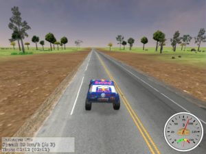 Abbildung 9: Dakar 2011: Asphaltierte Straßen wie diese sind recht selten.