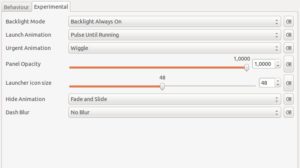 Abbildung 9: Über ein Plug-in für die Systemkonfiguration ändern Sie das Aussehen des Launchers. Die Position lässt sich aber noch nicht ändern.