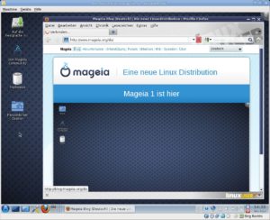 Mageia 1: Aufgeräumter KDE-4.6-Desktop mit kompletter Grundausstattung: Die erste Version des Mandriva-Community-Forks.