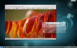 KDEs Plasma-Desktop in der Version 4.7.