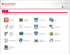 Die Verwaltung virtualisierter Desktopsysteme fügt sich in Univentions Management-Konsole ein.
