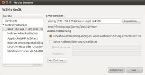 Abbildung 10: Ein unter Windows freigegebener Drucker eignet sich ebenfalls als Netzwerkdrucker.