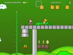 Abbildung 2: Die Lianen erklettert man mit <code srcset=