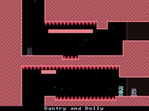 Abbildung 3: Um in VVVVVV dieses Hindernis zu überwinden …
