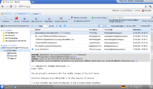 Tine 2.0 - Mailkomponente