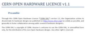 OHL 1.1: Das CERN versucht den Wissenstransfer zwischen Forschung und Community zu regeln.