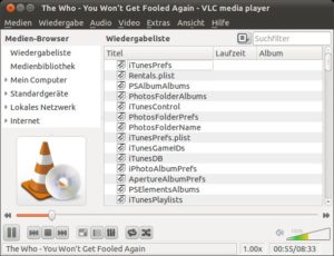 Abbildung 4: Auf dem iPod tummeln sich zahlreiche Konfigurations- und Steuerdateien.