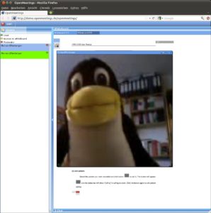 Abbildung 5: Konferenzen selbst hosten? Kein Problem mit OpenMeetings.
