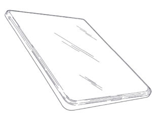 Das ist Apples geschützes Pad-Design wie es beim Harmonisierungsamt für den Binnenmarkt Marken, Muster und Modelle abgebildet ist.