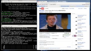 Abbildung 2: Der neue Standardbrowser unter Knoppix heißt Chromium. Um Flash-Filmchen betrachten zu können, müssen Sie nachrüsten.