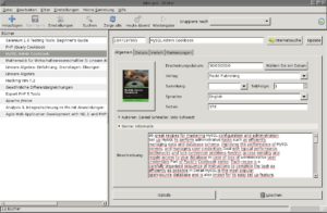 Abbildung 2: GCStar nimmt Daten in übersichtlichen Masken entgegen.