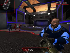 Abbildung 9: Fußball können die Bots zwar nicht spielen, dafür sind die Spielermodelle für einen kostenlosen Shooter äußerst detailliert geraten.