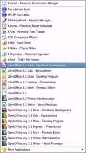 Abbildung 4: Friedliche Koexistenz von Open und LibreOffice.