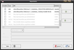 Abbildung 5: Addon-CDs binden Sie problemlos per Synaptic ins System ein.
