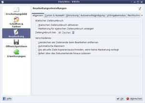 Abbildung 6: Auf Wunsch kopiert KWrite die aktuelle Zeile, wenn kein Text ausgewählt ist.