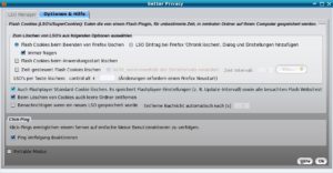 Abbildung 6: Das Addon Better Privacy löscht lästige Flash-Cookies.