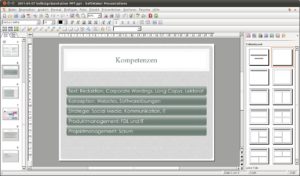 Abbildung 8: Sieht wie Powerpoint aus: Softmaker Presentations ist ein gutes Programm, öffnet aber nur ältere Powerpoint-Dokumente.