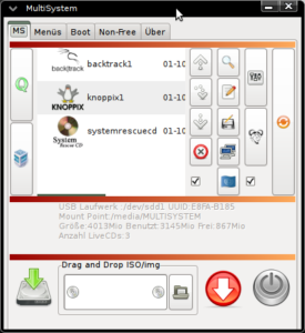 Fertiges System für Multiboot
