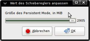 Schieberegler - MultiSystem