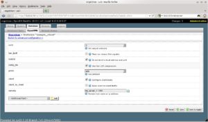 Abbildung 3: Durch die Installation des OpenVPN-Plugins für LuCi wird der VPN-Dienst über das Webinterface konfigurierbar.