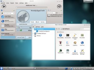 Abbildung 5: Als Basis verwendet Kubuntu das neue KDE SC 4.7.1, das neue Software-Center Muon soll Einsteiger und Power-User gleichermaßen bedienen.