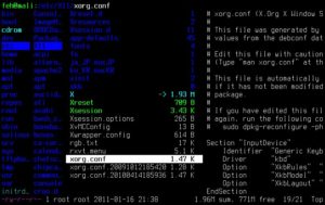 Abbildung 6: Der Dateimanager Ranger zeigt eine Preview der Datei <code srcset=