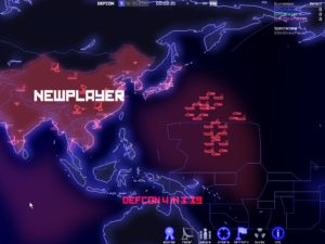 Abbildung 6: In der ersten Phase (Defcon 5) Platziert man in Defcon seine Einheiten.
