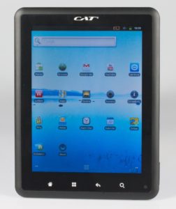 Abbildung 1: Das in etwa taschenbuchgroße Weltbild-Tablet bringt erkleckliche 500 Gramm auf die Waage.