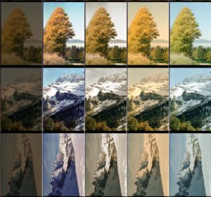 Abbildung 3: Vergleich alternativer Algorithmen zum Optimieren des Bild nach dem Umwandeln.