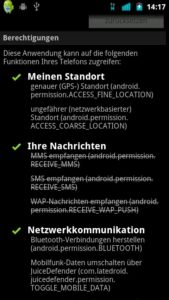 Abbildung 5: Cyanogenmod erlaubt es Ihnen, installierten Apps nachträglich Zugriffsberechtigungen auf Ihre Daten zu entziehen.
