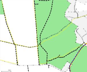 Abbildung 9: Die Genauigkeit von Trackern nimmt bei schlechter Verbindung zu den GPS-Satelliten deutlich ab.
