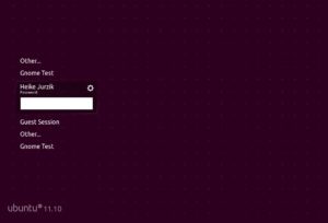 Abbildung 2: Die neue Ubuntu-Version ersetzt den Gnome Display Manager durch LightDM. In der Voreinstellung ist der Unity-Greeter aktiv.