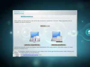 Abbildung 2: Betrachten Sie den Ozelot aus sicherer Distanz und booten Sie das System zunächst im Live-Modus.