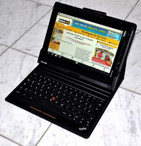 Abbildung 3: Tastatur und Tablet bilden eine gut aufeinander abgestimmte Einheit.