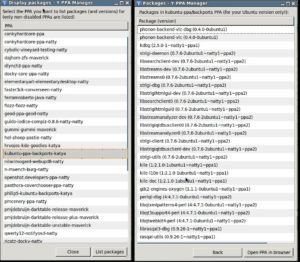 Abbildung 3: Im System eingebundene PPAs zeigt der Y-PPA-Manager direkt an, über <code srcset=