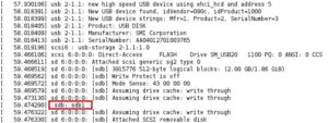 Abbildung 4: Hängen Sie einen USB-Stick an den Rechner, weist ihm Linux eine Gerätedatei aus im Verzeichnis "/dev" zu, zum Beispiel "/dev/sdb1".