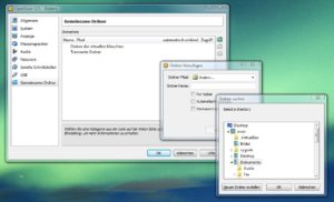 Abbildung 6: Über VirtualBox legen Sie fest, auf welches Windows-Verzeichnis das Linux-System in der VM zugreifen darf.