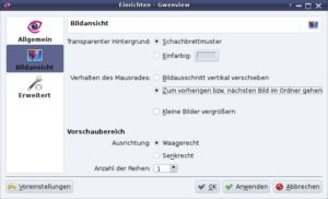 Abbildung 6: In Gwenview kann man das Mausrad zum Blättern durch seine Bildersammlung nutzen.
