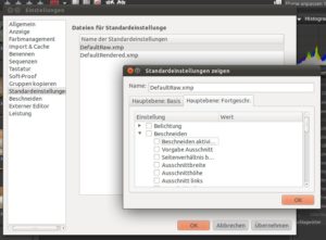 Abbildung 1: AfterShot Pro zeigt die Filter beim Import von Bildern zwar in einer Maske an, sie zu ändern erlaubt die Software darin jedoch nicht.