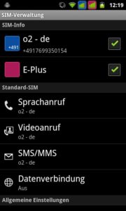 Abbildung 2: Simvalley ergänzt die Einstellung von Android um die <code srcset=