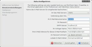 Abbildung 1: Dank eines Assistenten richten Sie beim ersten Start komfortabel Mail-Konten ein.