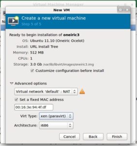 Abbildung 2: So funktioniert eine Gast-Installation mit dem Virt-Manager.