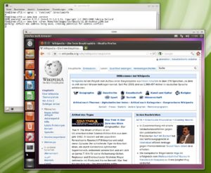 Abbildung 2: Dank des in Qemu eingebauten Routers samt Firewall kommt hier Ubuntu ohne weitere Einstellungen direkt ins Internet.