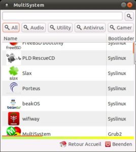 Abbildung 2: Die Software bezieht bei Bedarf automatisch die Daten für die gewünschte Distribution aus dem Netz.