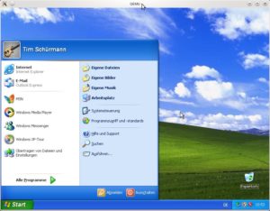 Abbildung 3: Ein altes Windows XP läuft genau so unter Qemu/KVM …