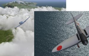 Flightgear 2.6 bringt zahlreiche optische und technische Verbesserungen, unter anderem bei der Darstellung von Wolken und Wasserflächen.