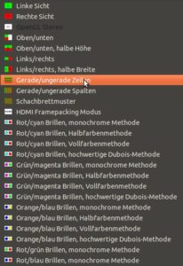 Abbildung 3: Im Output-Menü legen Sie fest, wie die Software das Bild ans Ausgabegerät liefert.